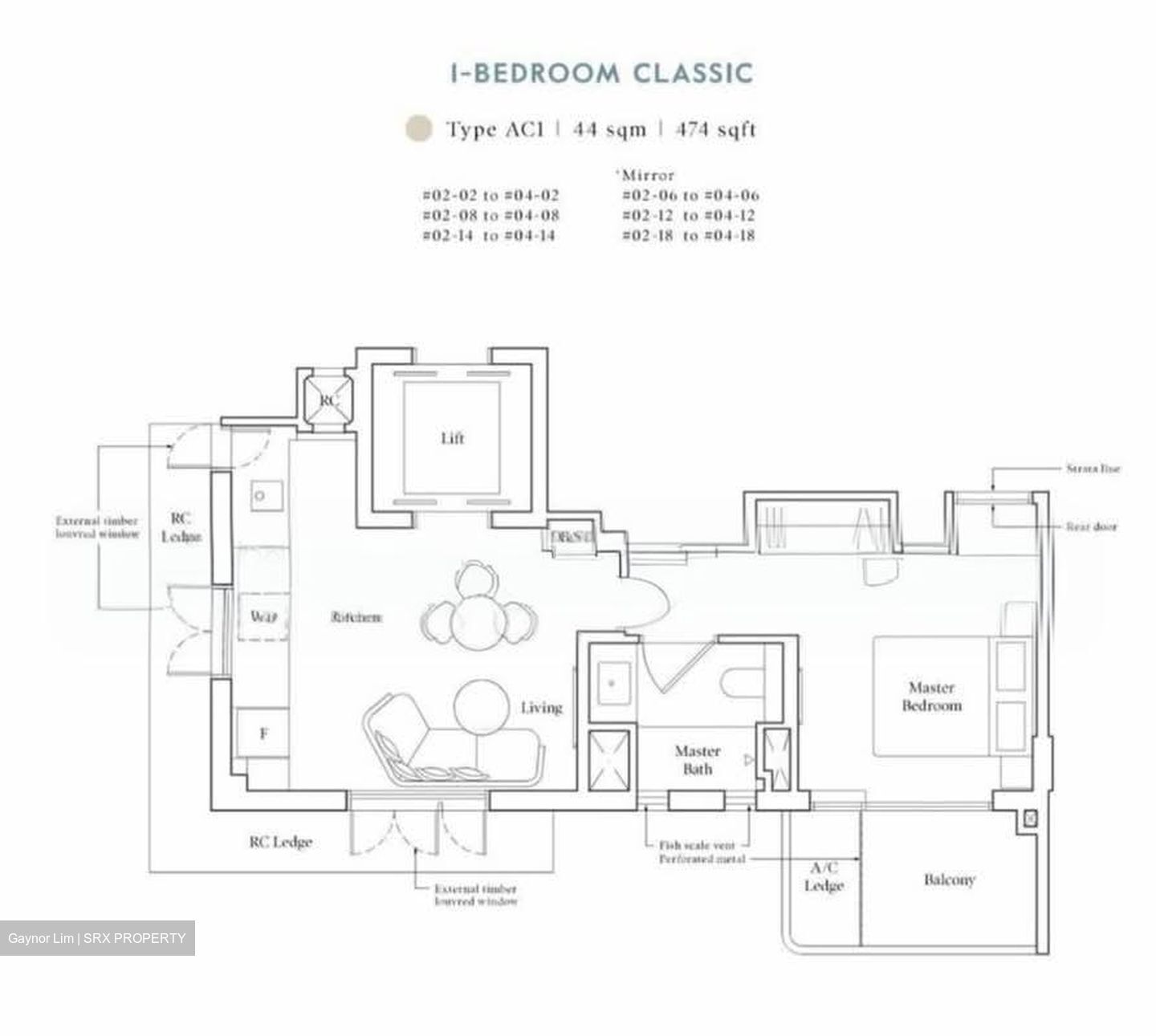 Avenue South Residence (D3), Apartment #569130031